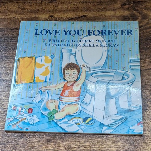 I Love You Forever Childrens Book By Robert Munsch Paperback Baby Story Books - Picture 1 of 2